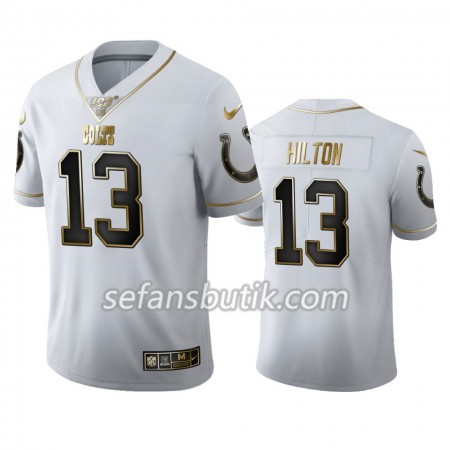 Indianapolis Colts Tröjor T.Y. Hilton 13 Nike Vit Golden Edition 100th - Herr